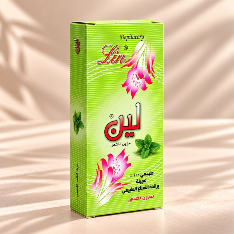 لين مزيل الشعر بالنعناع (شريحتين)